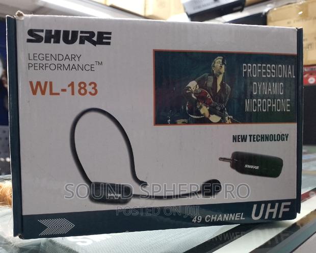 Shure WL-183 Lapel Wireless Microphone - main view