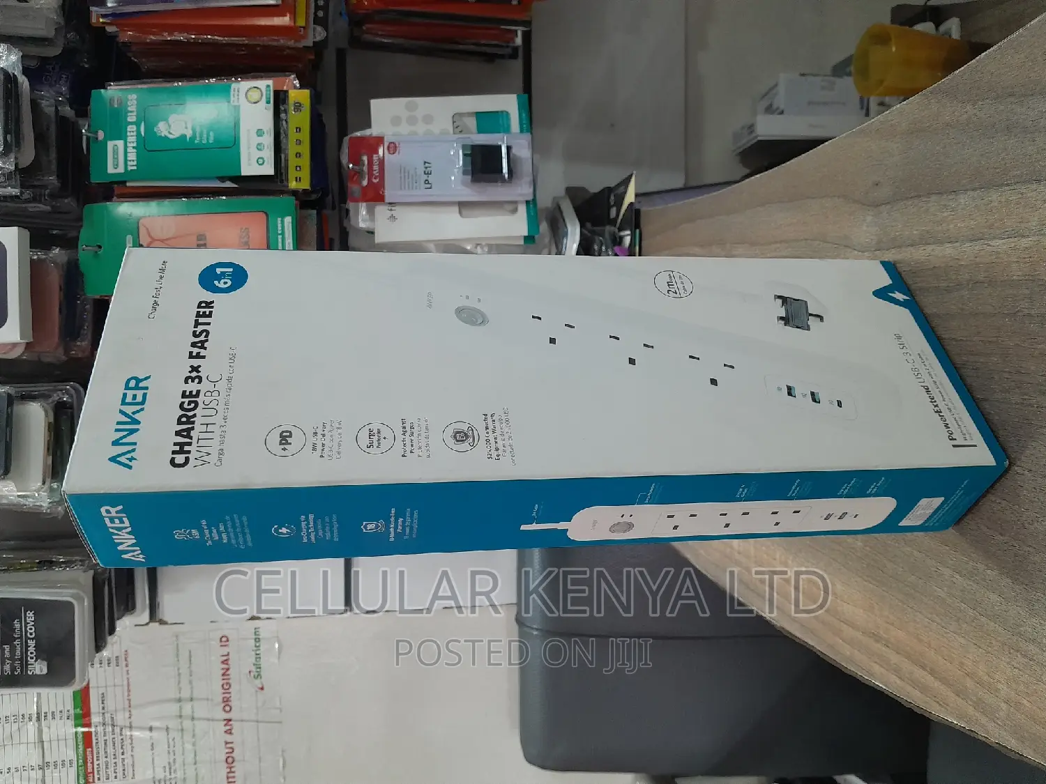 Anker Power Extend USB C 3 Strip 6 in 1 2m