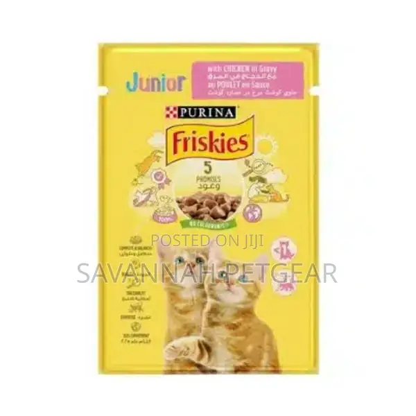 Purina Friskies Junior Chicken in Gravy Kitten Food - 26pcs
