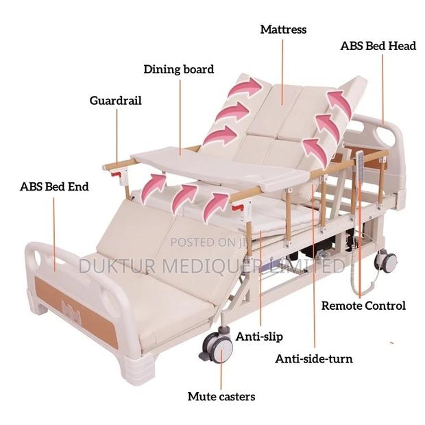 4 Functions Electric Nursing Hospital Bed