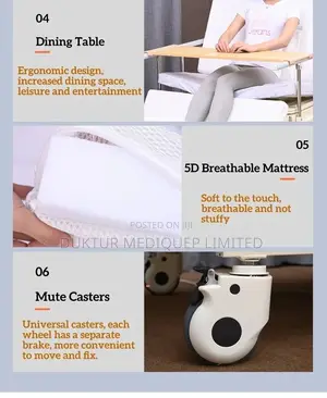 4 Functions Electric Nursing Hospital Bed