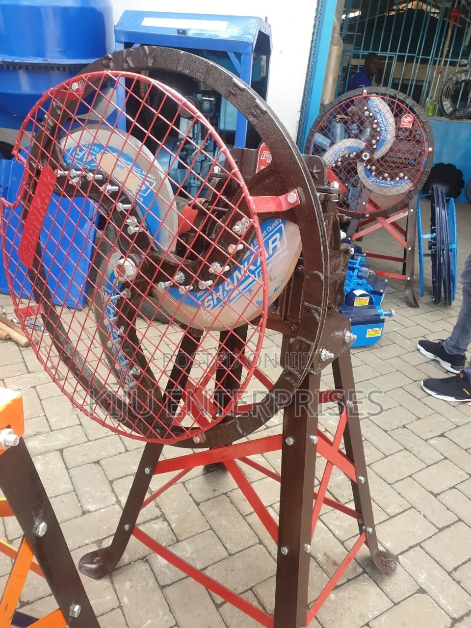 3 Blades Chuff Cutter Petrol
