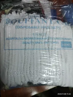 Hairnets Blue/White