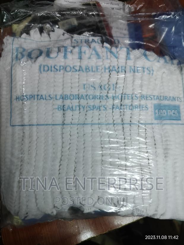 Hairnets Blue/White