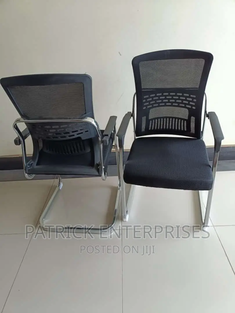Clerical Office Fabric Mesh Visitors Chairs