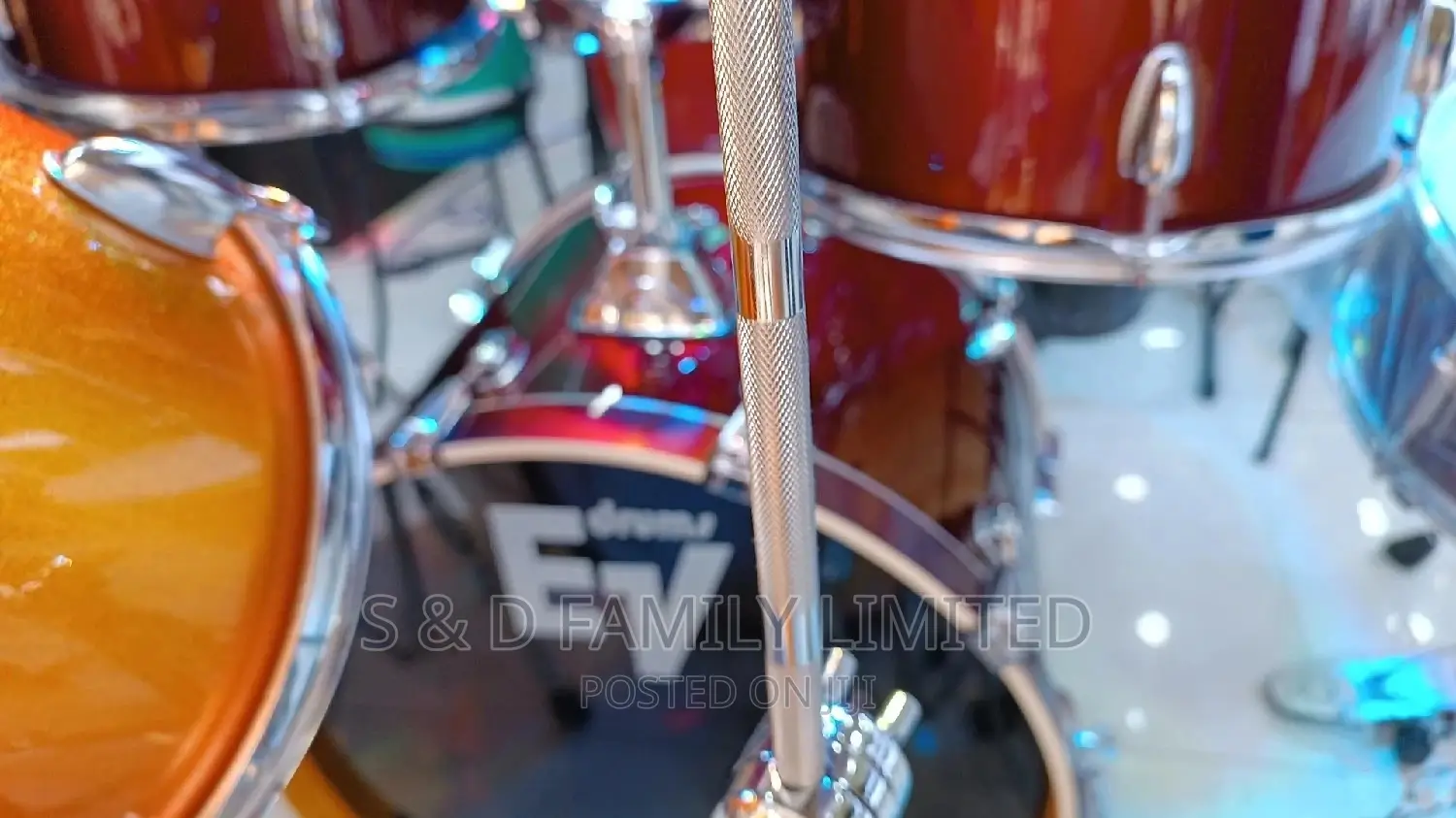 EV 5 Piece Drumsets