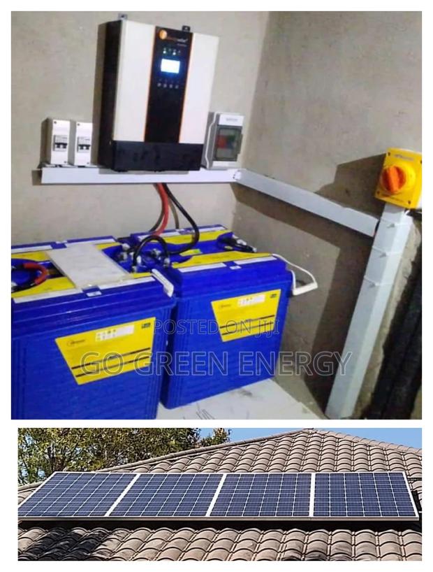 5kva Tubular Solar Grid - main view