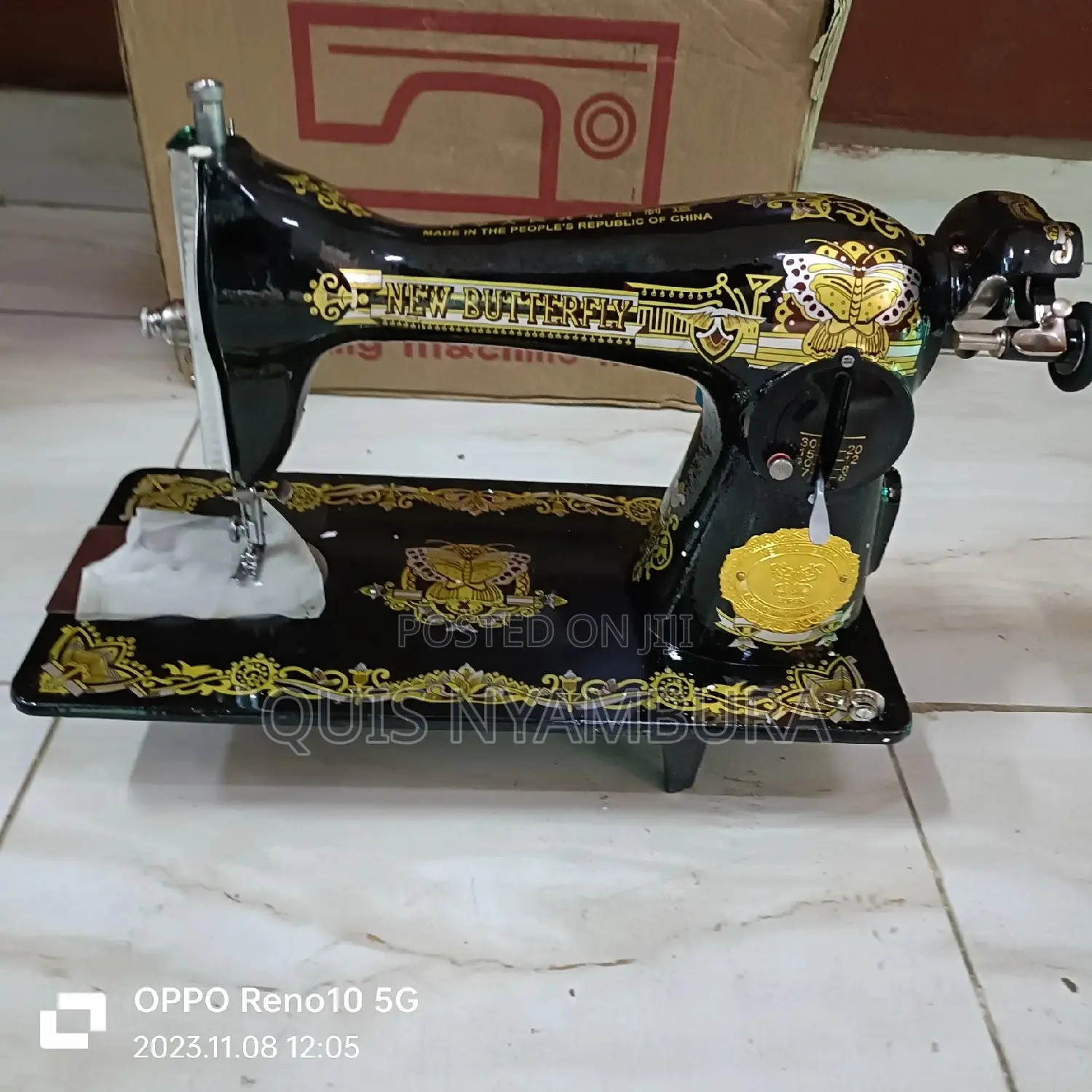 Sewing Machine Butterfly Head .