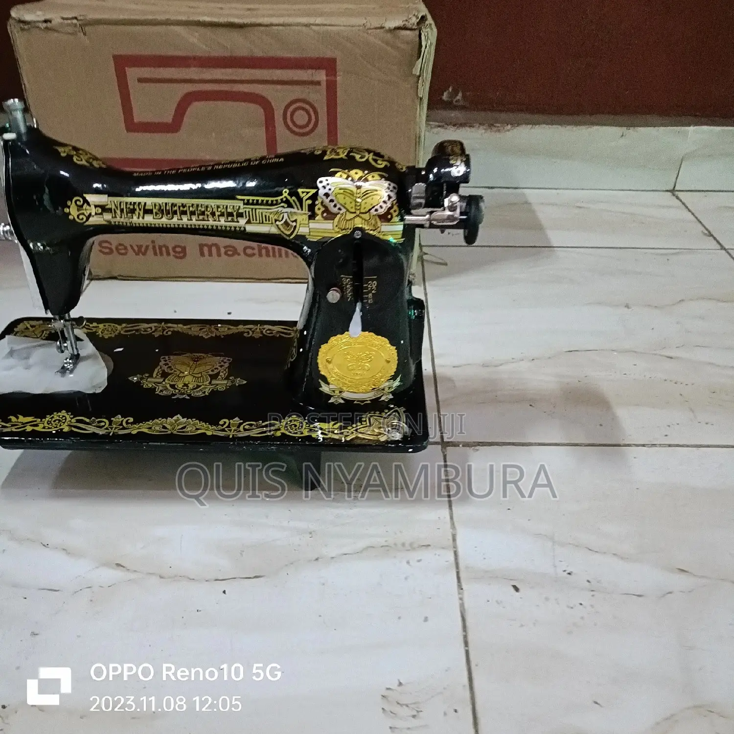 Sewing Machine Butterfly Head .