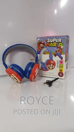 Kids Cartoon Themed Wireless Headphones