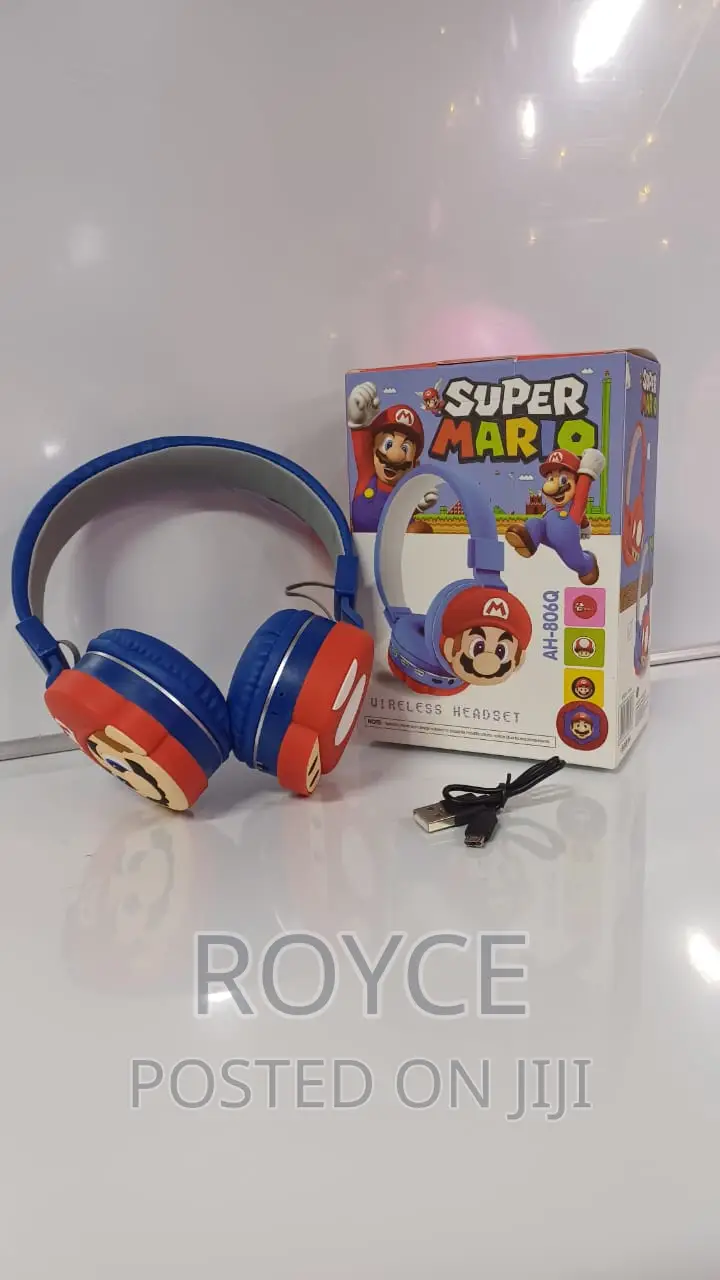 Kids Cartoon Themed Wireless Headphones