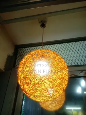 Golden Yellow Big Lighting Lamp