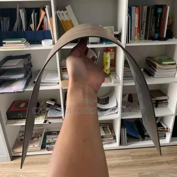 Lvt Self Sticking Tile. Brown - main view