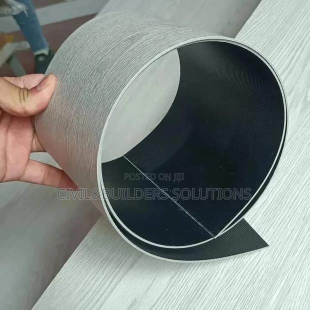 Lvt Self Sticking Tile. Grey Color - main view