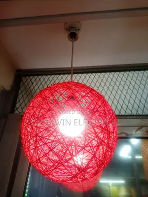 Red Sisal Light Shades