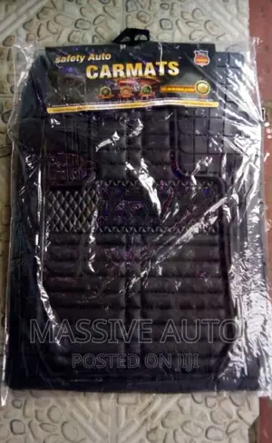 Luxury Car Mats/ Black Heavy Duty Car Mats