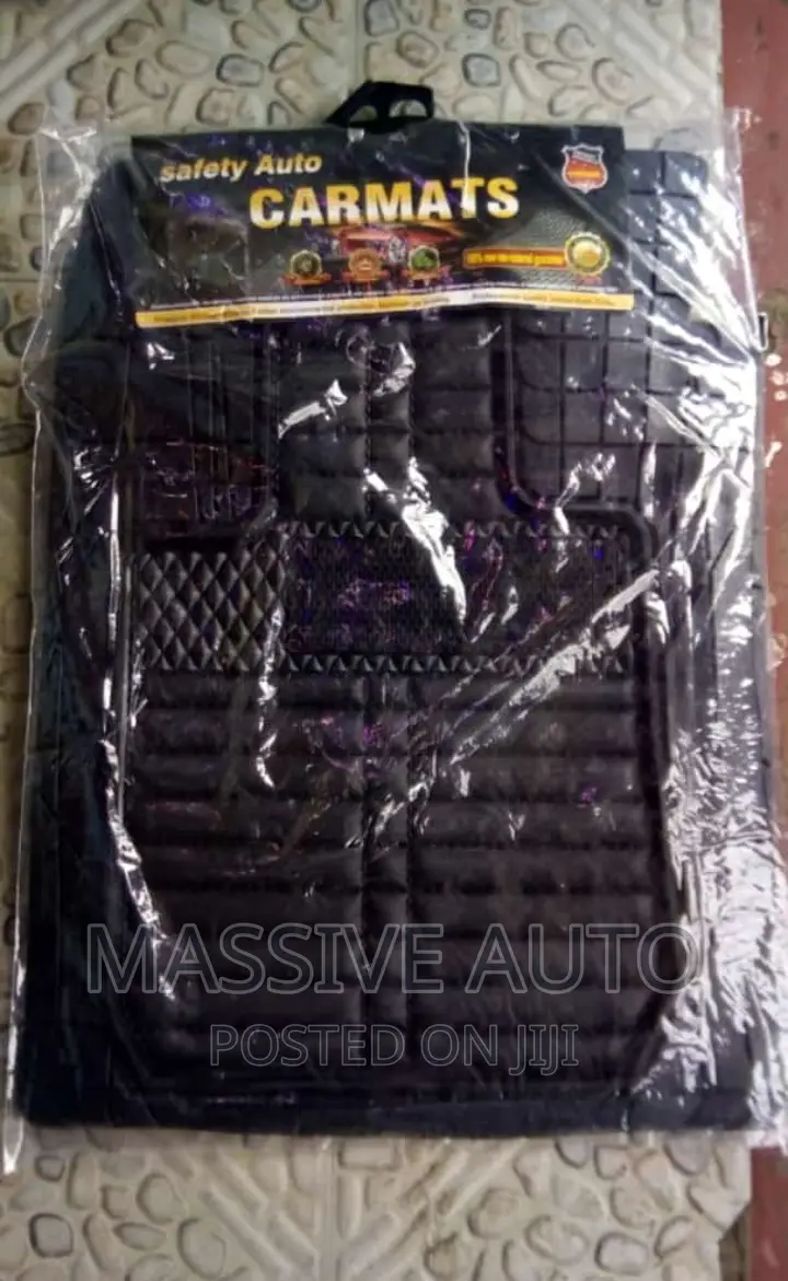 Luxury Car Mats/ Black Heavy Duty Car Mats