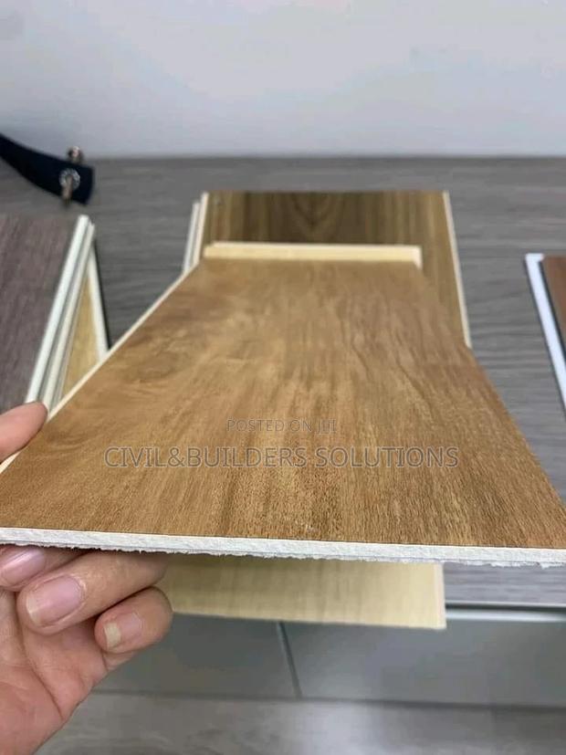 Natural Brown Lvt Self Sticking Tile - main view