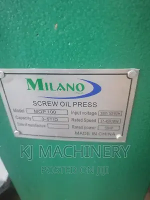 Screw Oil Pressing Machine-Milano Brand Super Efficient