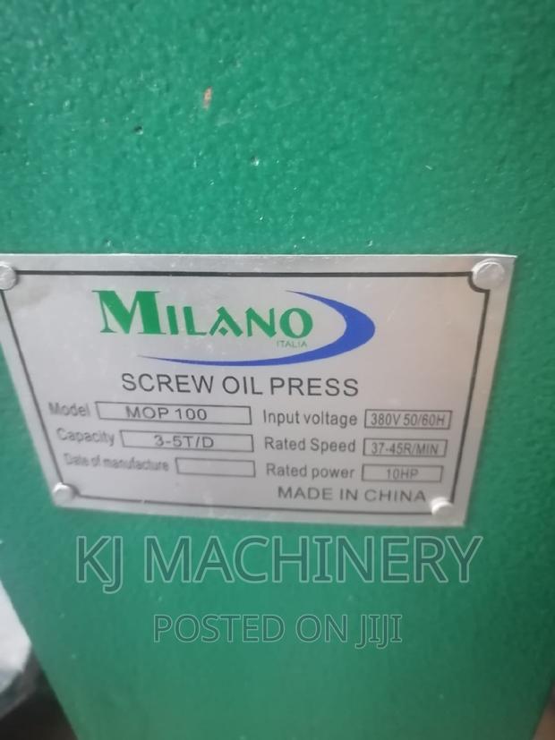 Screw Oil Pressing Machine-Milano Brand Super Efficient - thumbnail 4