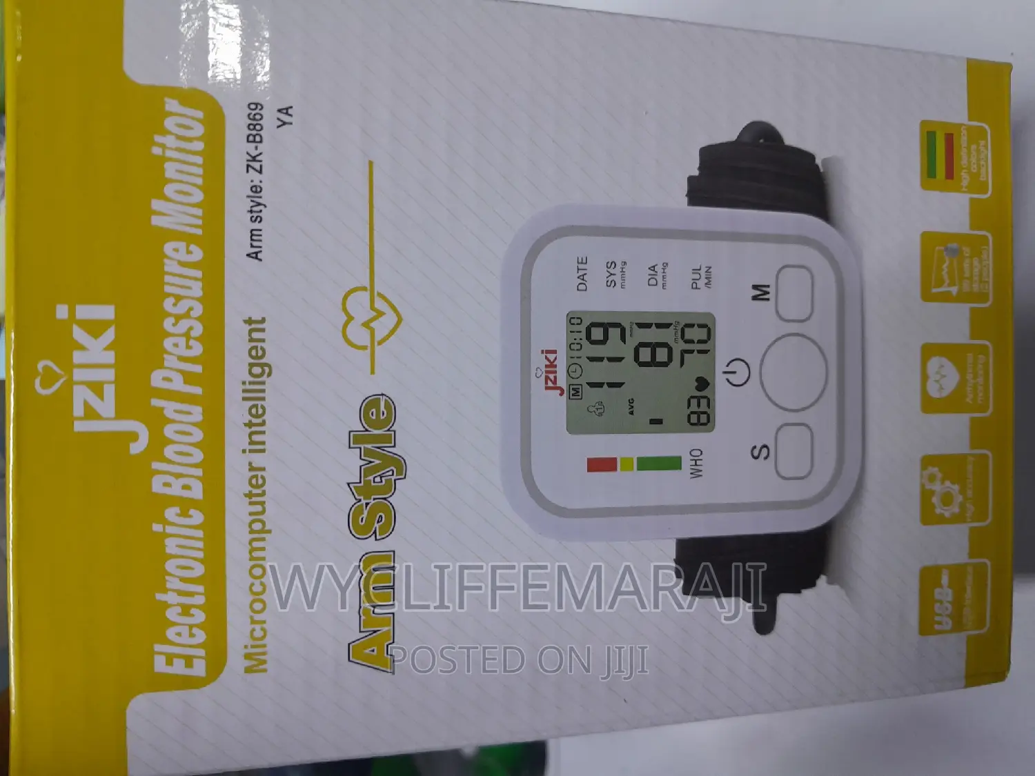 Wrist Blood Pressure Monitor