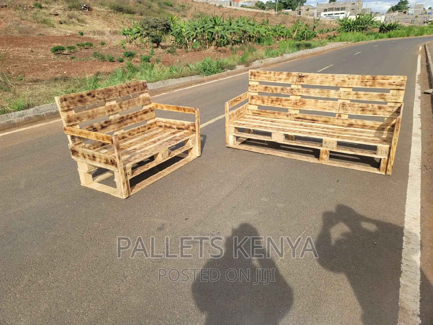 7 Seater Pallet Sofa. (#013)