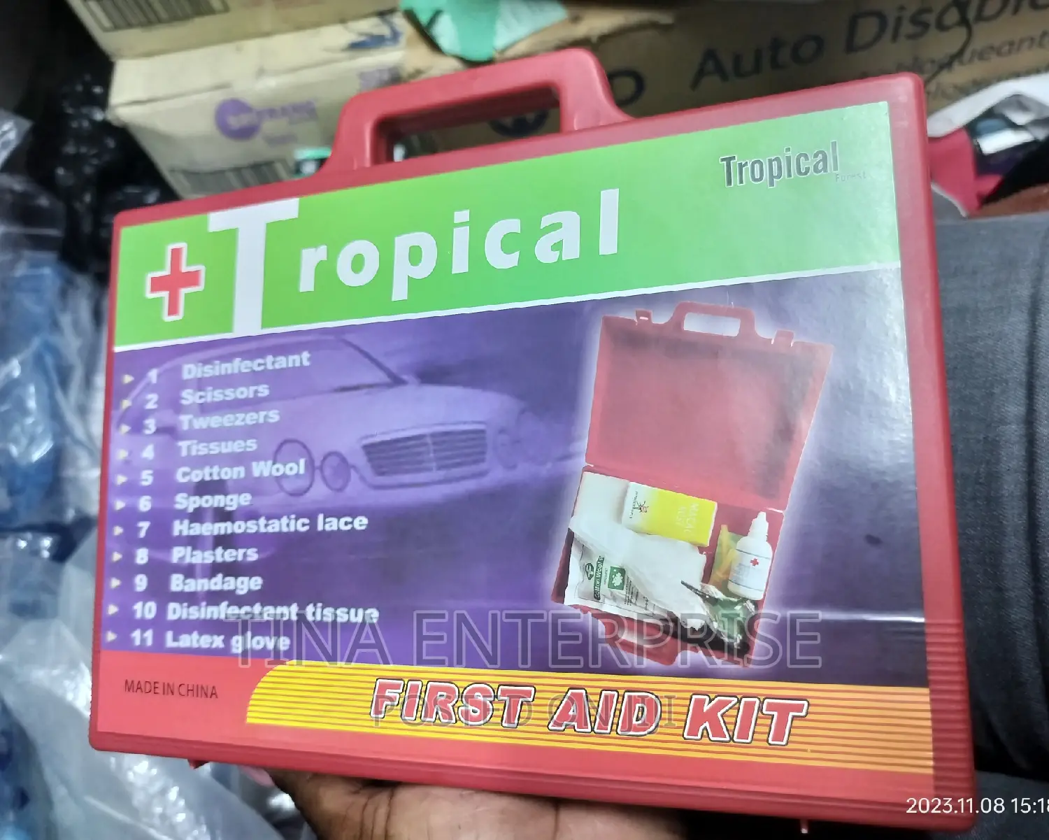 Red First Aid Kit