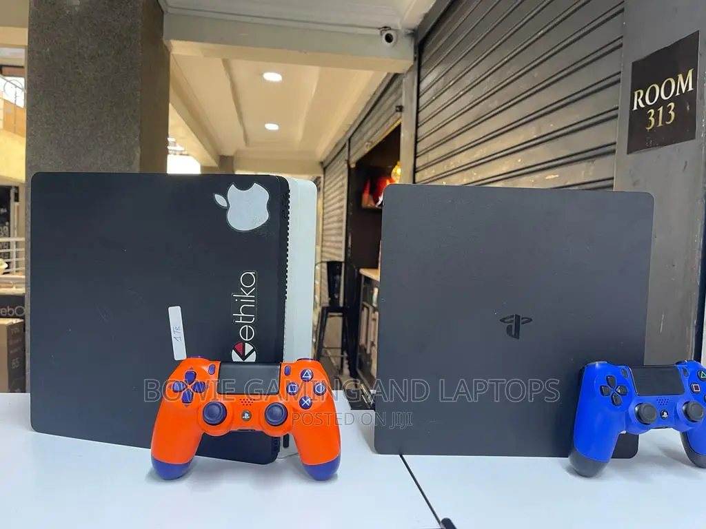 Ps4 Slim Console Chipped With 8 Games