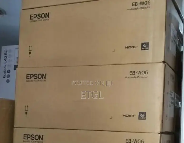.Epson EB-W06 Projector 3LCD Technology