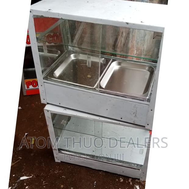 Double Insert Chips Warmer/Chips Display Available - main view