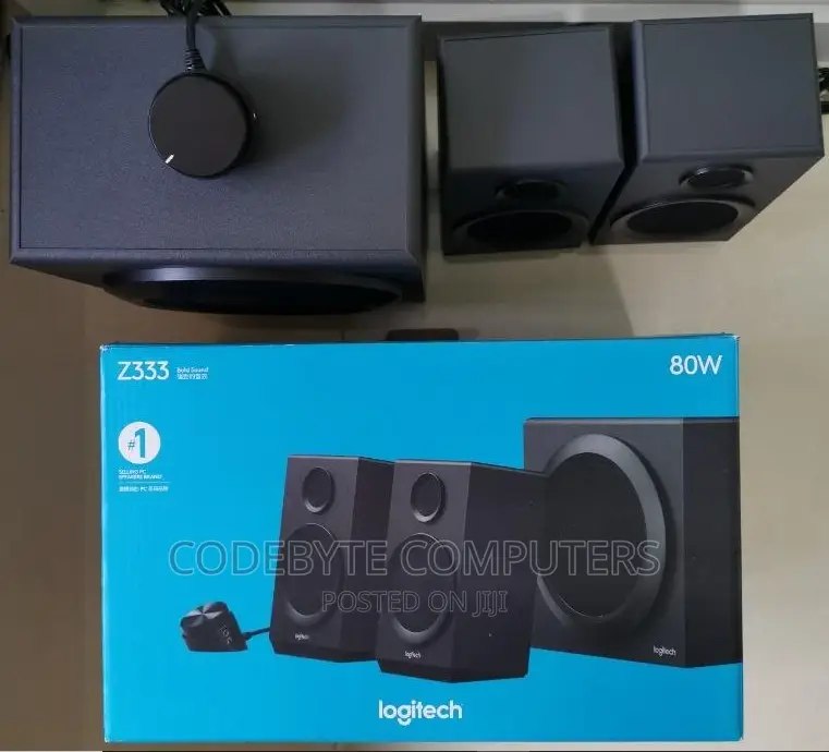 Logitech Speaker Z333 *Logitech Speaker Subwoofer, 80w)