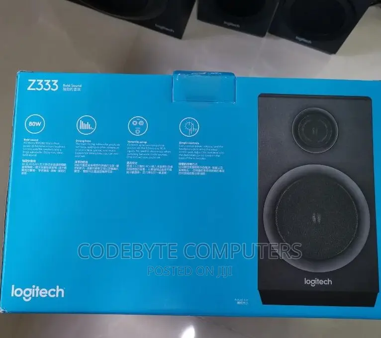 Logitech Speaker Z333 *Logitech Speaker Subwoofer, 80w)