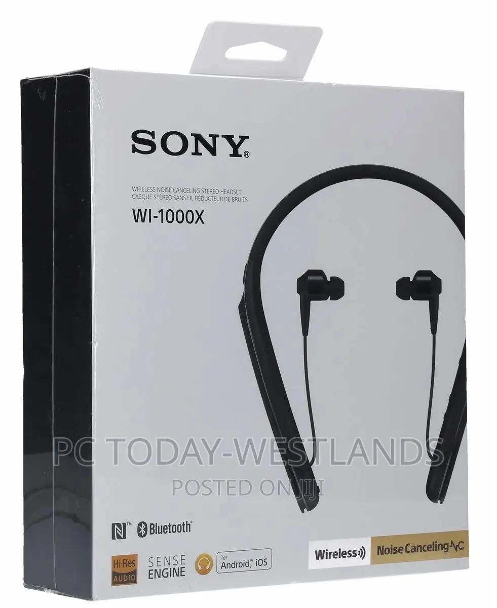 Sony Premium Noise Cancelling Wireless Behind-Neck in Ear