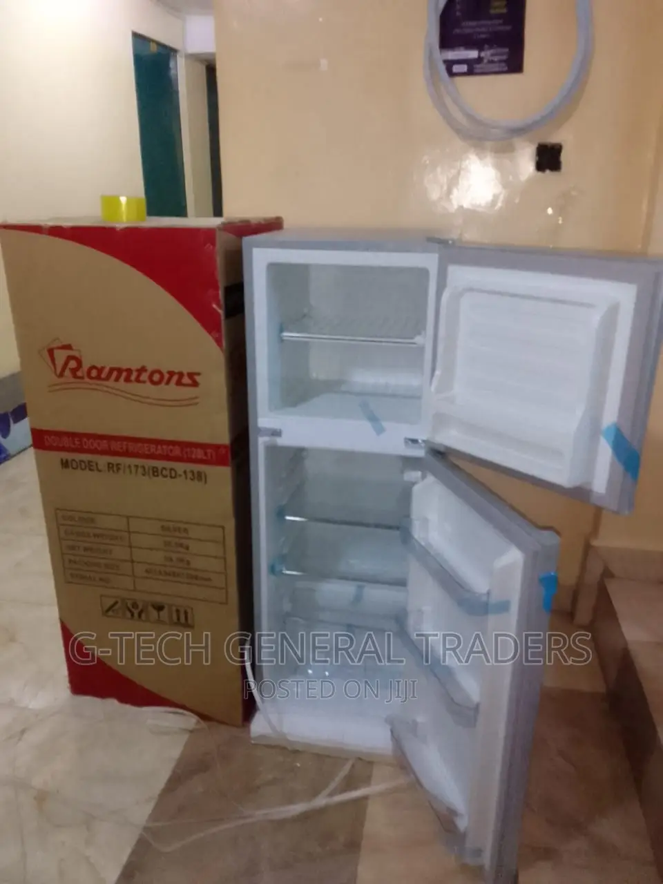 Fridge! Ramtons 128l Double Door Refrigerator