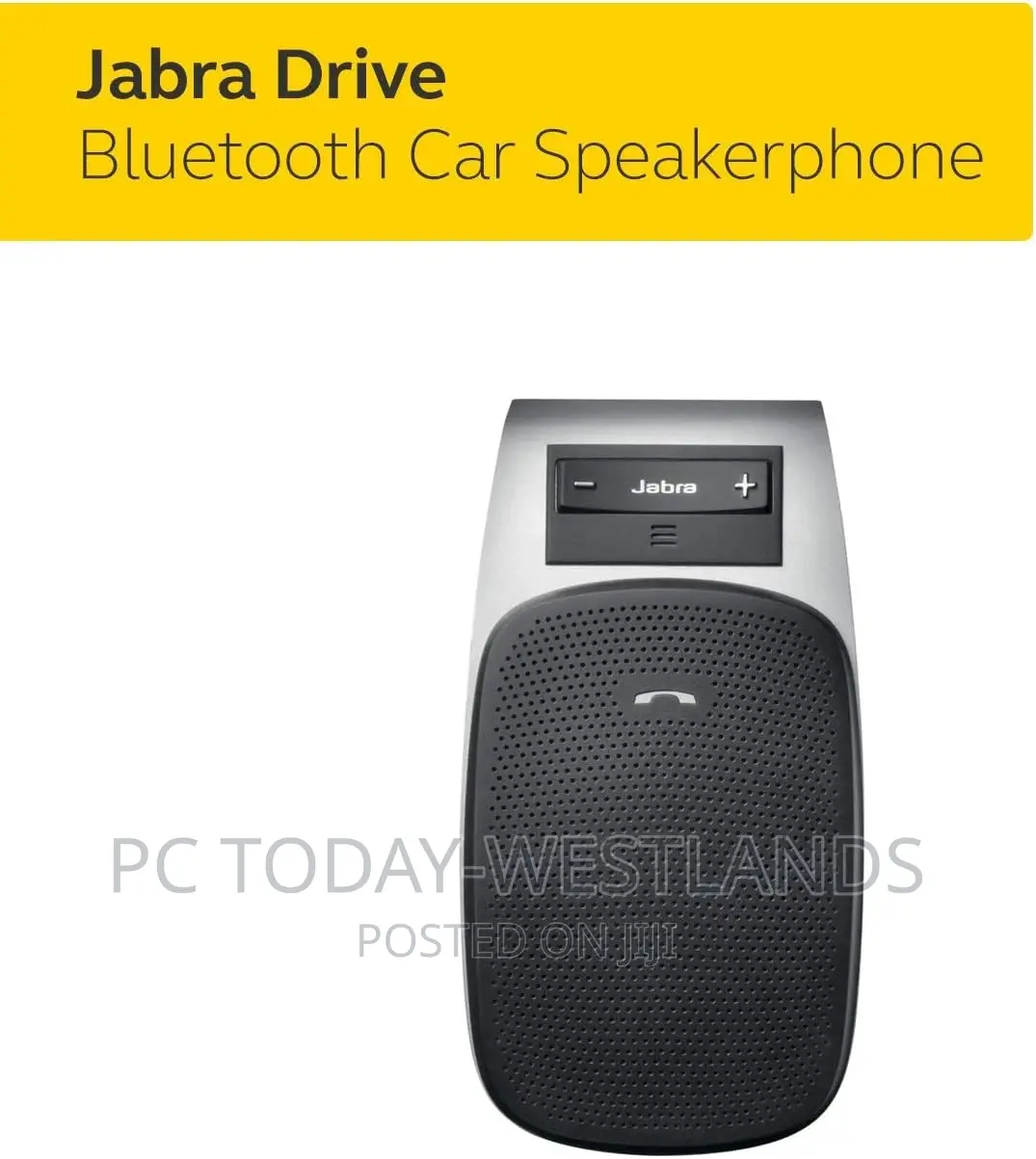 Jabra Drive Hands-Free Wireless Bluetooth Speakerphone Car