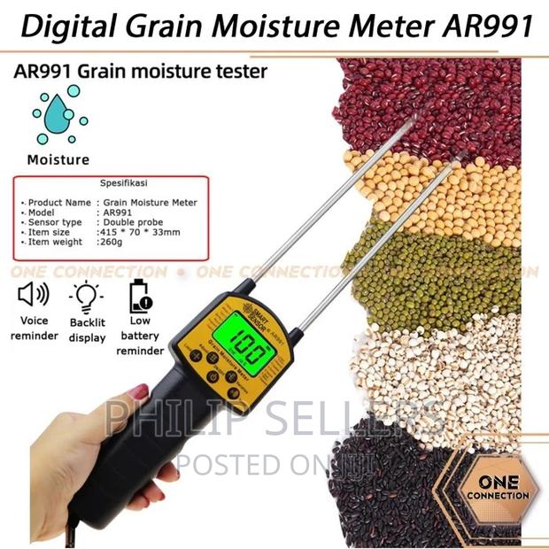 AR991 Digital Grain Moisture Meter Analyzer Tester - thumbnail 2