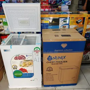 Freezer! Nunix 100l Chest Freezer -White