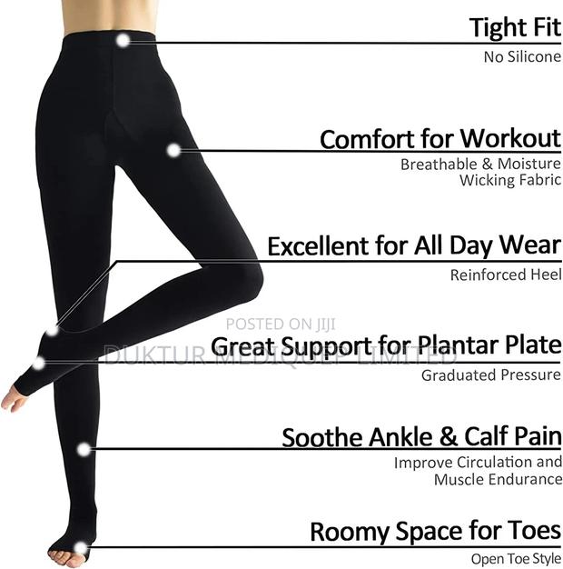 Pantyhose Compression Stockings Sizes: S, M, L, Xl, Xxl