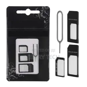 Nanosim Card to Micro Standard Adapter Adaptor Converter