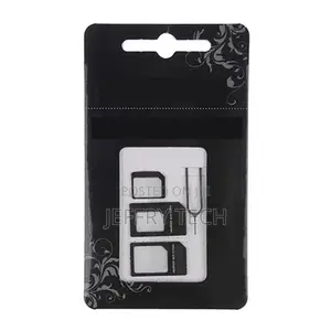 Nanosim Card to Micro Standard Adapter Adaptor Converter