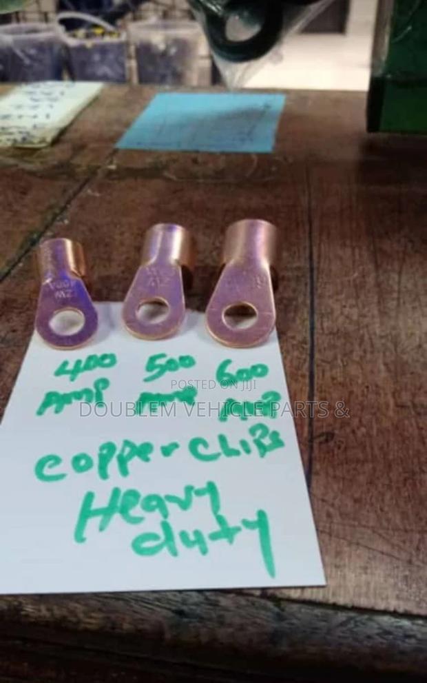 Heavy Duty Copper Clips 400/500/600 Amp/Amperes