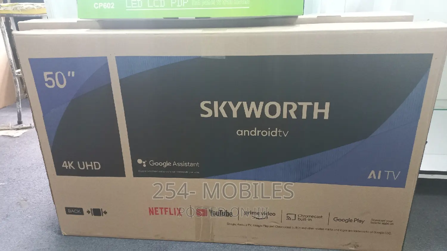 Skyworth 50 Inch 50g3a Uhd Android 10 Smart Tv -Playstore