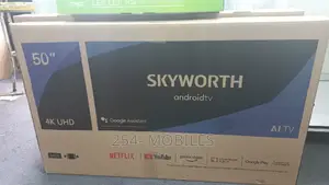 Skyworth 50 Inch 50g3a Uhd Android 10 Smart Tv -Playstore