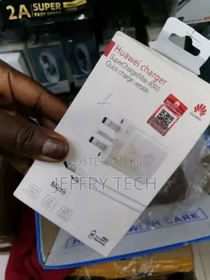 Huawei Supercharge 40W Fast Charger and 5A Micro Cable