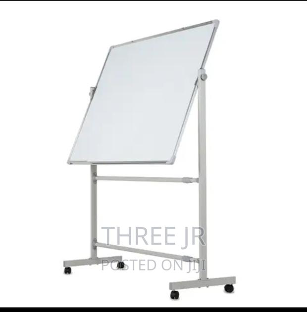 Easy to Use Dry Erase Whiteboard With Stand. For Delivery - main view