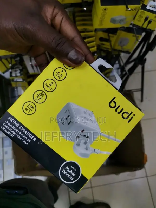 Budi 24W Type-C and Lightning Home Charger