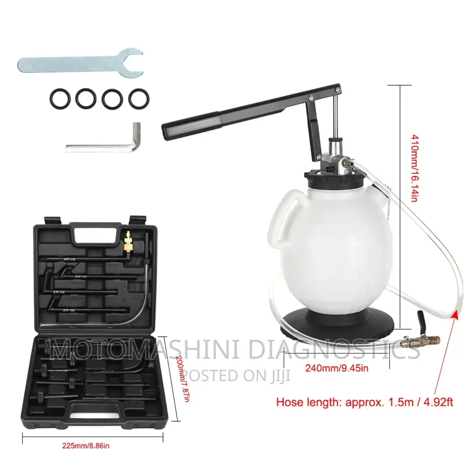 Vehicle Atf Gearbox Transmission Oil Refill Pump Kit