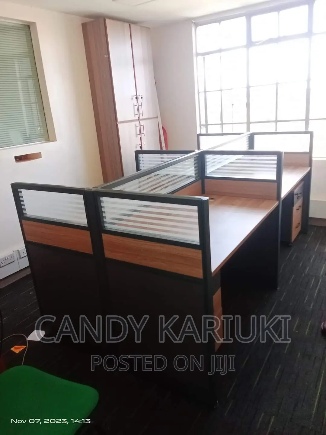 Exexecutive 4 Way Office Workstation