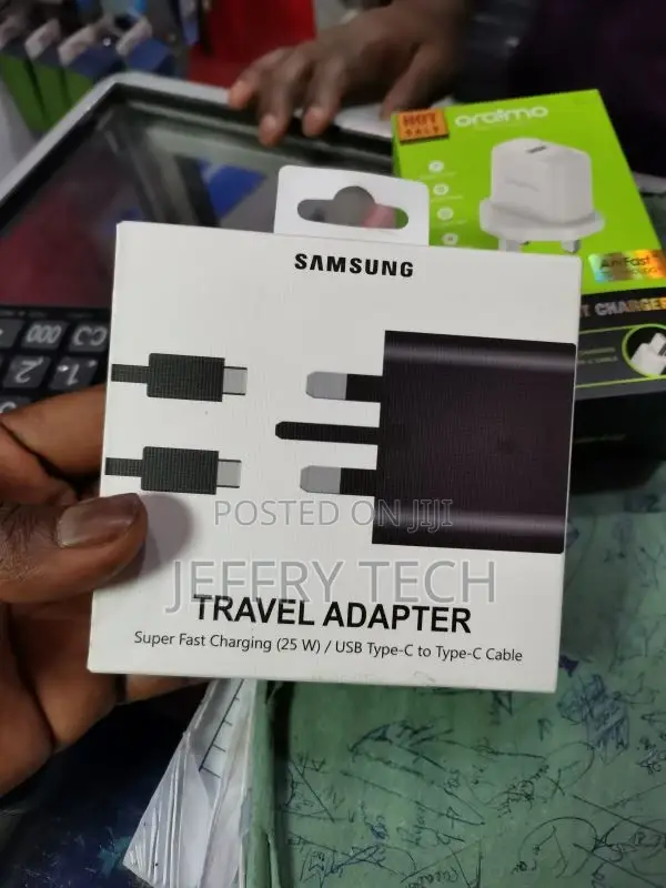 Samsung 25W Type-C Super Fast Charger- S21, S21 ULTRA