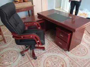 Executive Office Desk Plus Chair